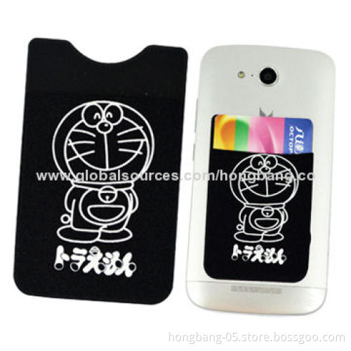 Sticky Card Holders, Customized Logos Available